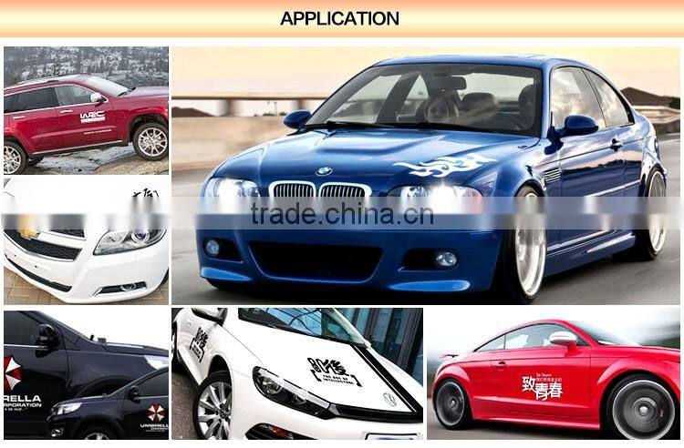 High quality paper material car vinyl sticker