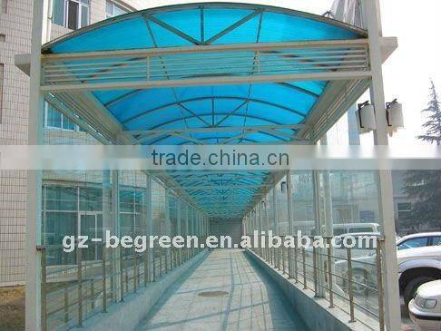 PC HONEYCOMB SHEET-BLUE, POLYCARBONATE MULTI-WALL SHEET