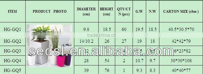 square decorative artificial plant vertical garden bonsai