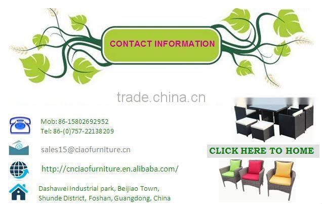 2014 wicker outdoor furniture PE rattan luxury outdoor sofa CF796