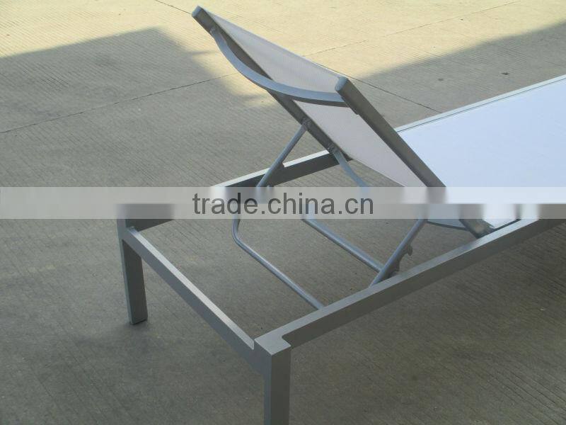 Hot Selling Aluminium Strong Frame Sun Lounger