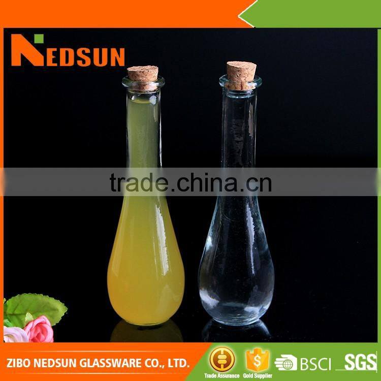 New design marasca glass bottle olive oil bottle