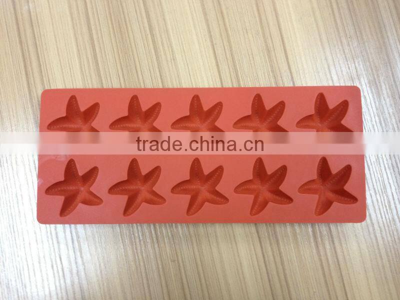 8pcs /set Silicone Ice Tray with Insect Style