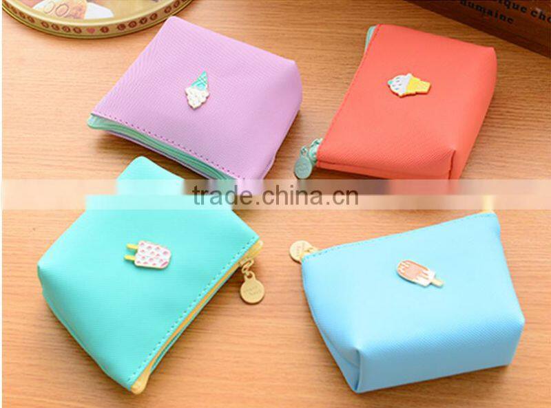 Q1098 Cute cartoon fashion plastic coin bag