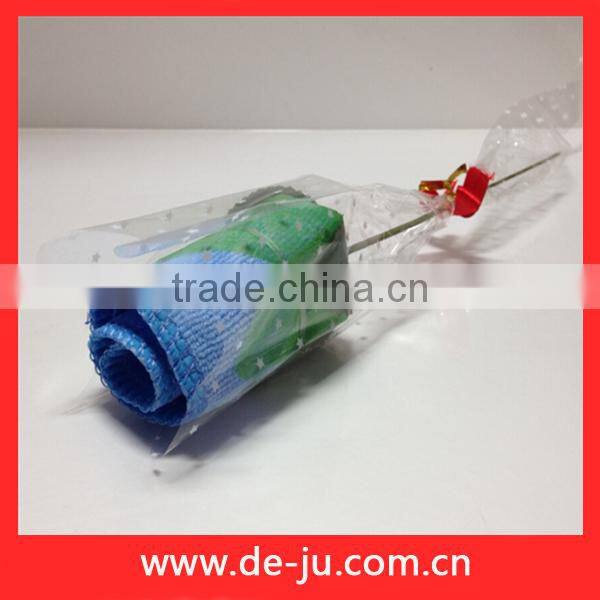 Rose Flower Shape Towels Wedding Gift Souvenirs