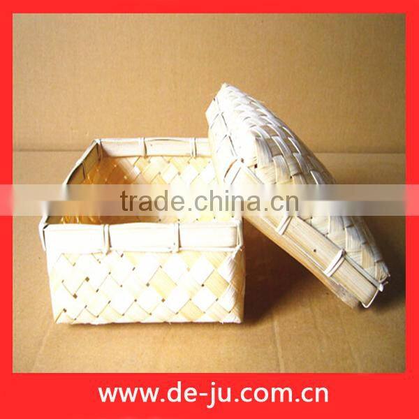 Deep Basket Cover Gift Presend Cargo Chinese Basket