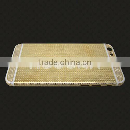 Hot new products for 2015 for iphone 6s/6s plus gold housing replacement,for iphone 6s diamond housing