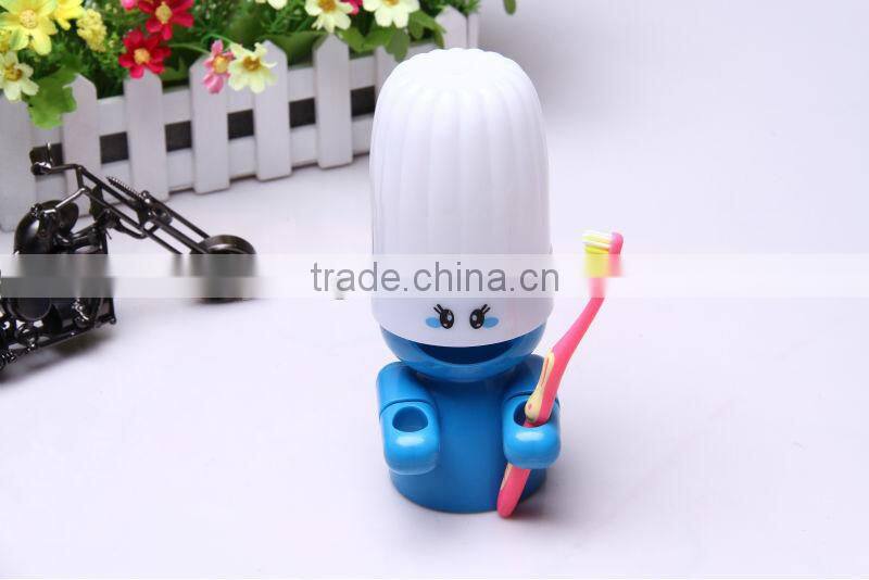 Toothbrush Cup Set/Cartoon Shaped Plastic Toothbrush Cup