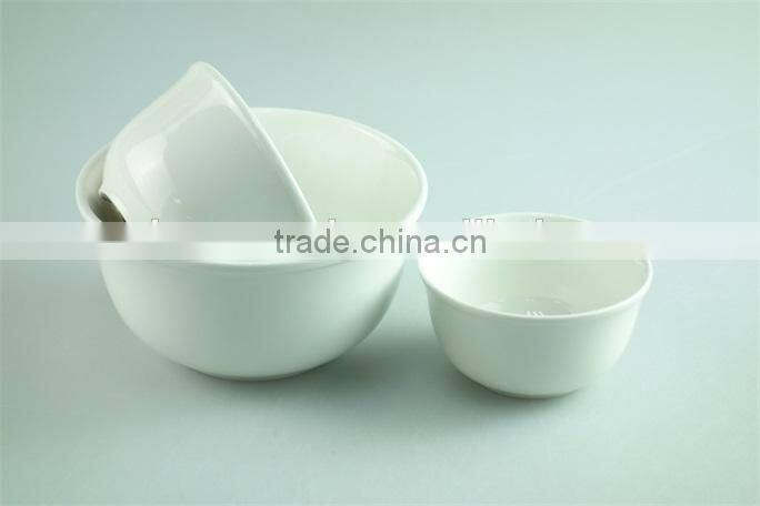 White Good Porcelain Used Stew Cup For Restaurant