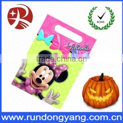 Customized plastic halloween bag