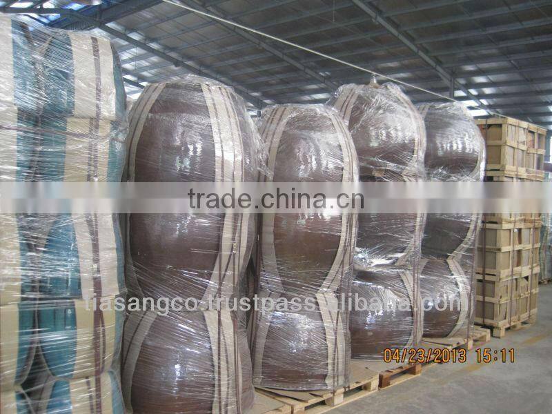 Oxblood ceramic pottery pot