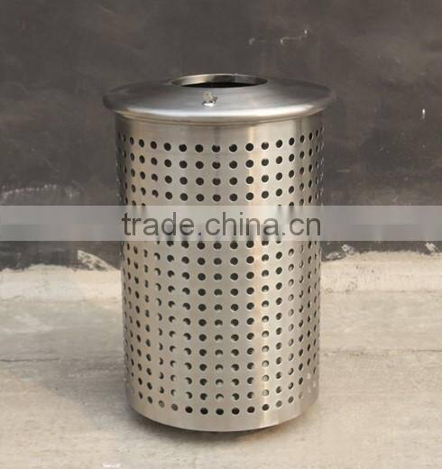 Arlau outdoor stainless steel dustbin for sale