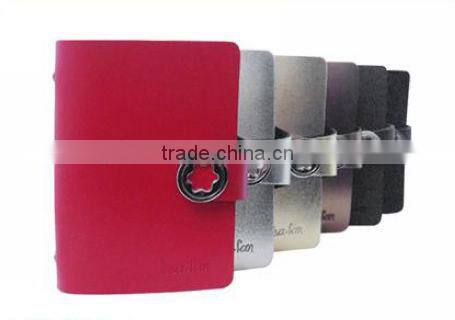 Nice Promotion Rose red PU Card case