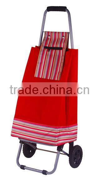 Microfiber Material and Trolley Style trolley recycle shopping bag