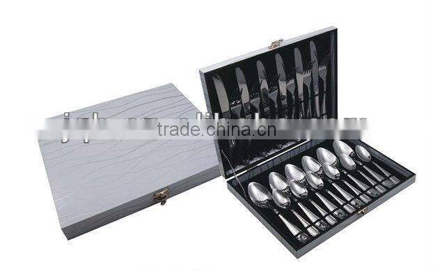 4pcs stainless steel cutlery set spoon/fork and knife set