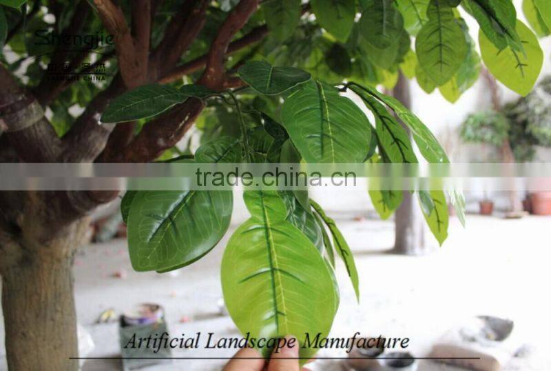 wholesale decorative artificial orange tree,fiberglass artificial orange tree