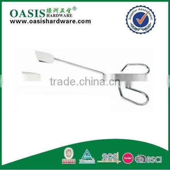24-33cm food tongs/kitchen food tongs/kitchen tong /serving tong,Food Tong with Chrome Plate/Stainless steel food tong