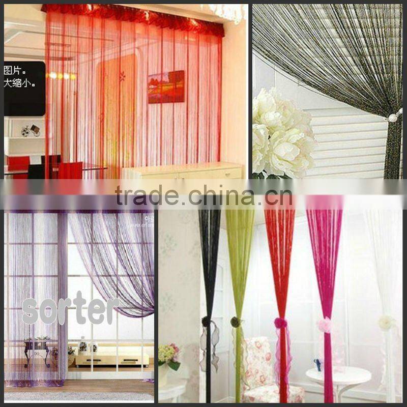 unique fashionable decorative fringe curtain customised design
