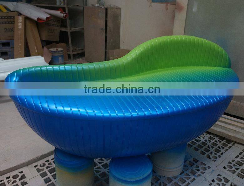 Outdoor fiberglass leisure chair