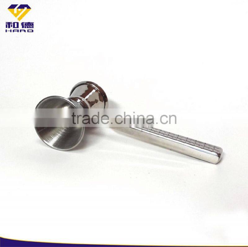 stainless steel jigger&measuring cup with handle, bar measure tools