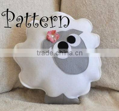 alibaba express hot sale high quality new products wholesale alibaba eco handmade felt cute sheep plush toy made in china