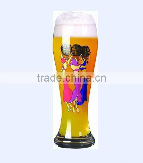 Long drinking Glass Mug,beer mug