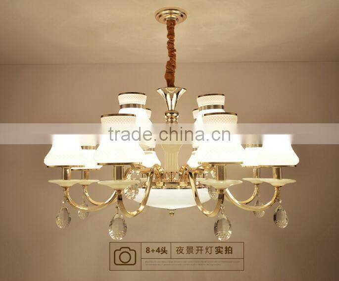 M976 Momoda decorations European simple Crystal modern living room bedroom lighting chandelier pendant lamp