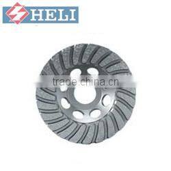 double row cup wheels for granting diamond