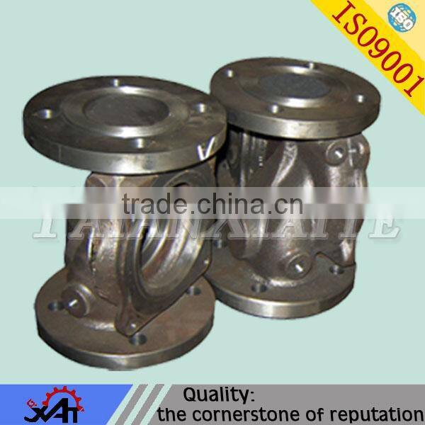 WCB valve body apply for valves pipeline, metal casting,Sodium silicate sand casting