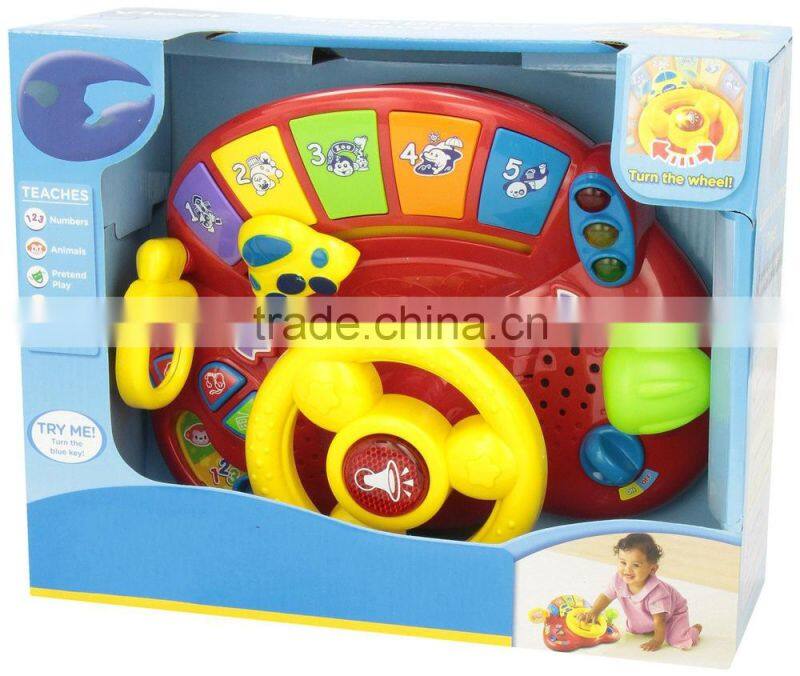 2015 new products from icti verified factory driver-learning for kids driving adventure toy for baby
