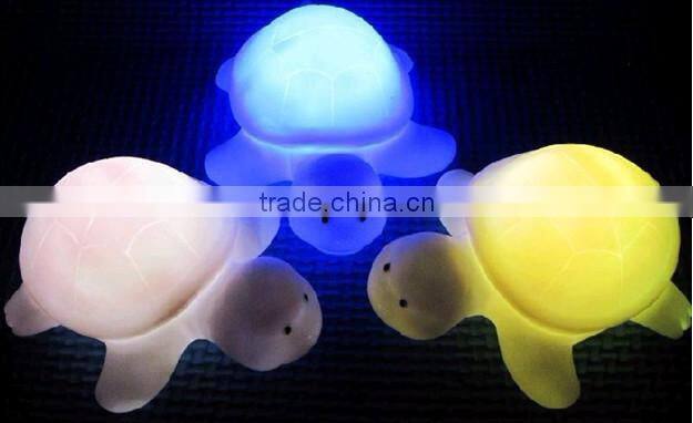 Kinderglo Portable Fun and Safe Rechargeable Night Light Turtle