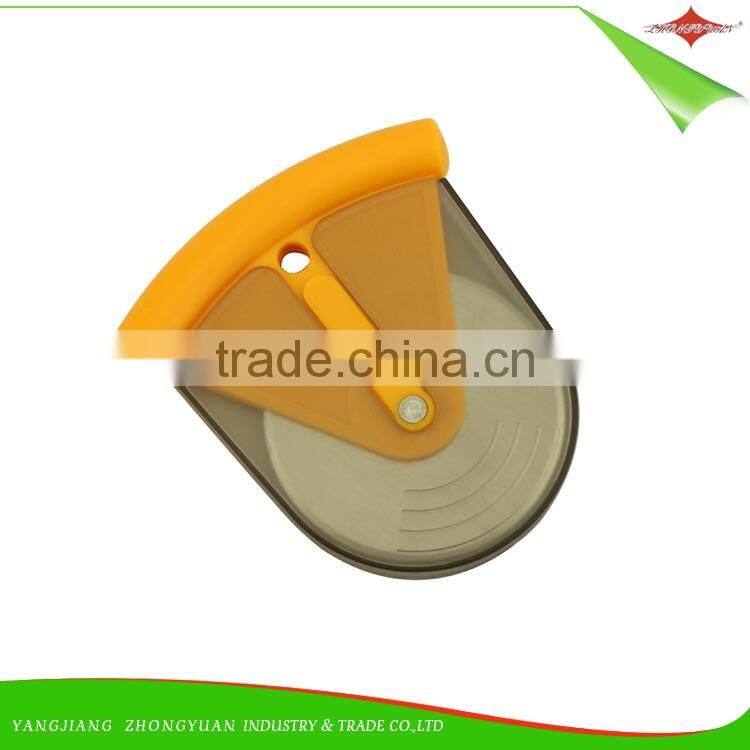 ZY-F1484 wholesale new design stainless steel pizza cutter wheel with plastic cover