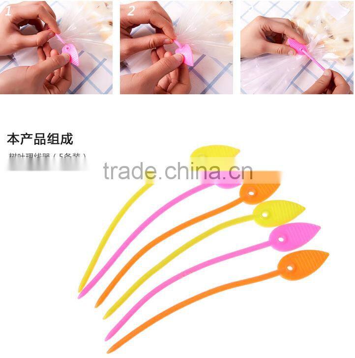 Wholesale food sealing rope colorful silicone sealing belt