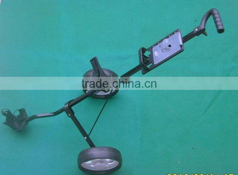 China golf bag cart factory wholesale 3 wheel golf trolley