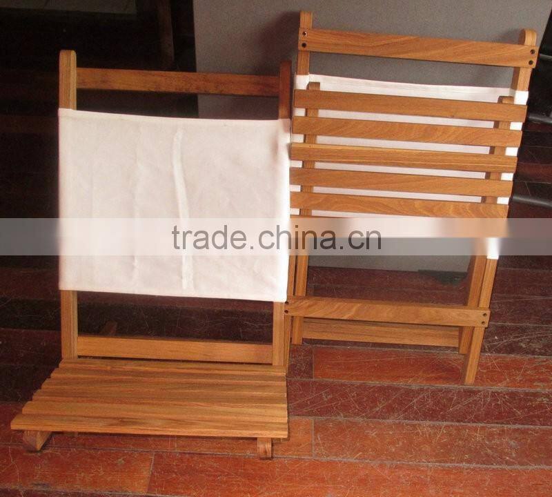 outdoor wooden beach chair with arm or without arm folding chair foladable garden chair