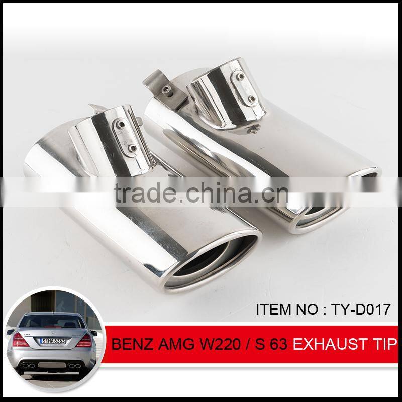 automobile exhaust tip for ben z s63 w220