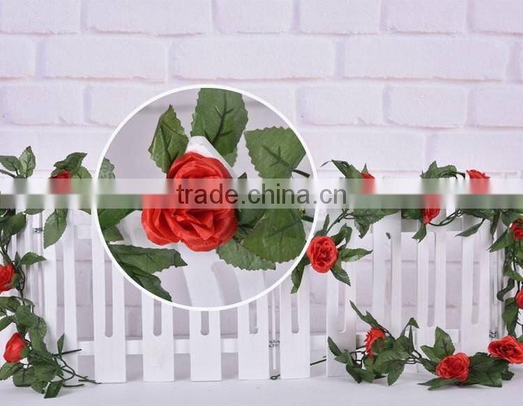 artificial rose flower vine NKG171