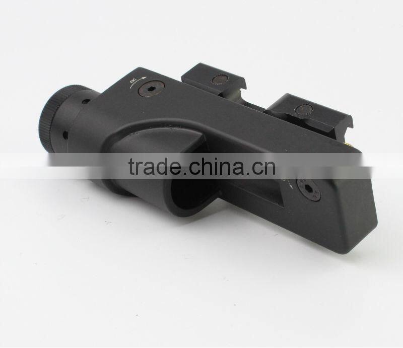 Tactical red dot sight with light sensor control switch