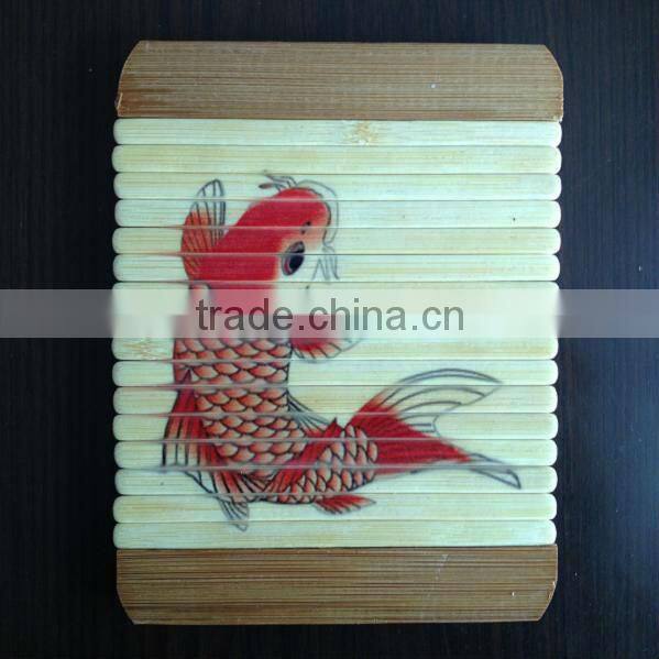 colorful woven bamboo placemat wholesale