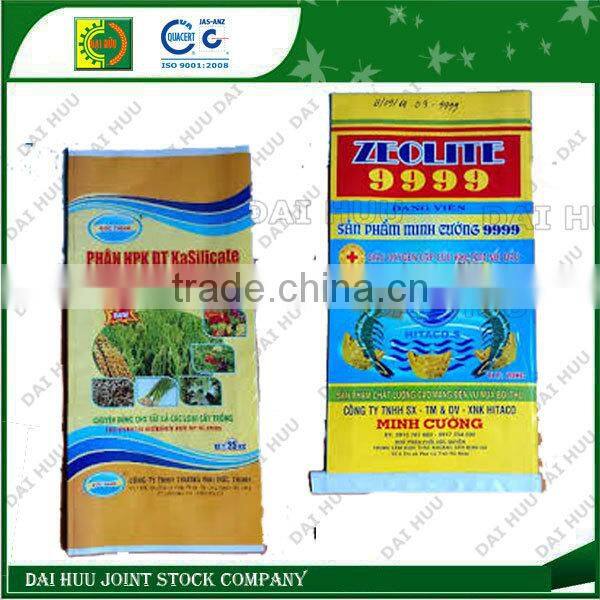 Laminated with BOPP for PP woven tape seal