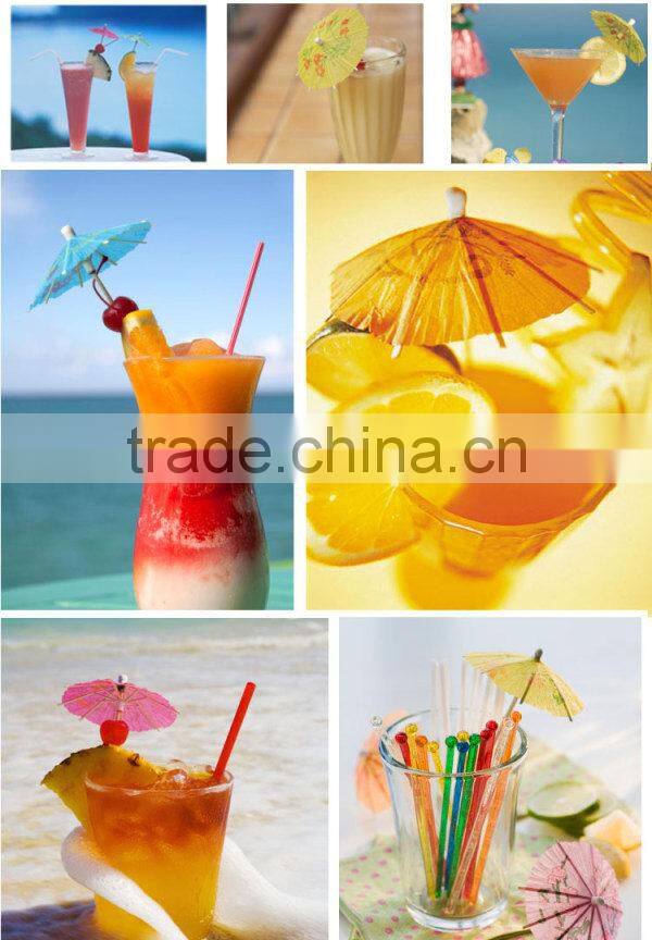 Chistmas decoration cocktail bamboo decorative skewer