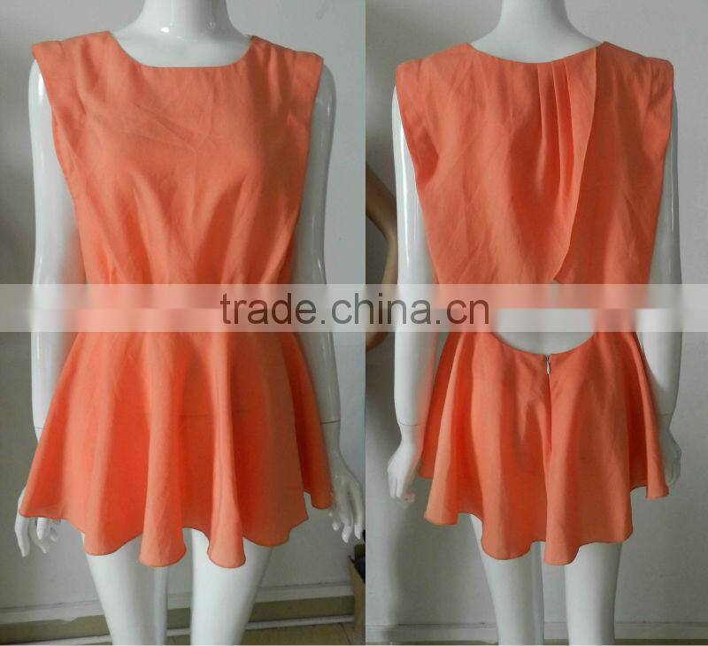 2013 Best Sale chiffon summer mini fashion dress