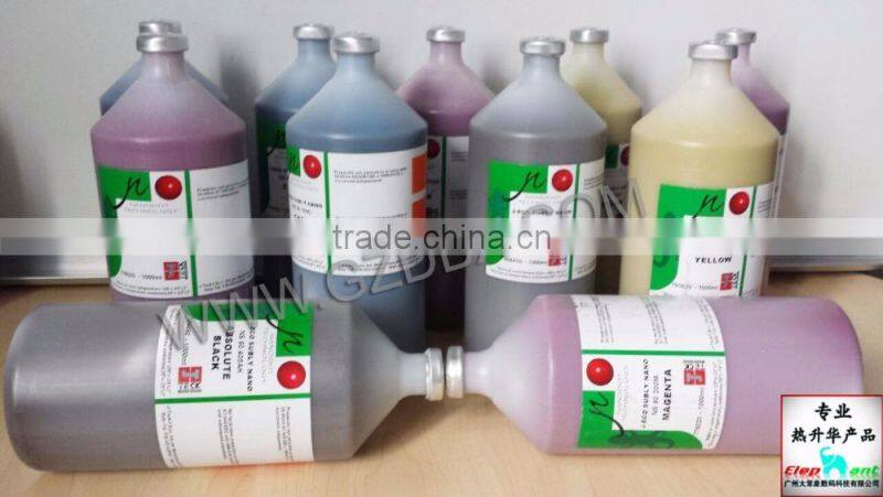SEF dye sublimation ink for DX7 printhead from korea