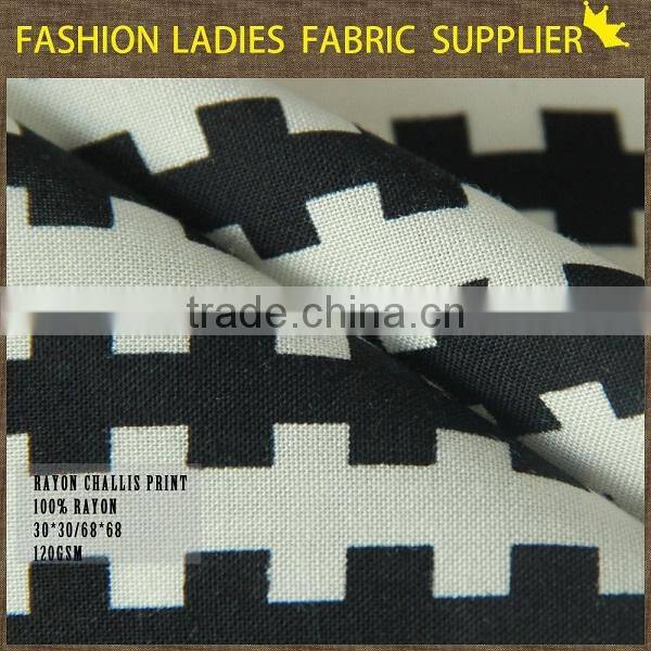 wholesale rayon fabric print fabric shaoxing textile 100% rayon fabric