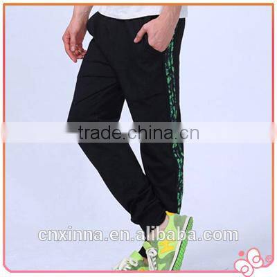 2016 hot sale fleece wholesale men custom jogger sweatpants