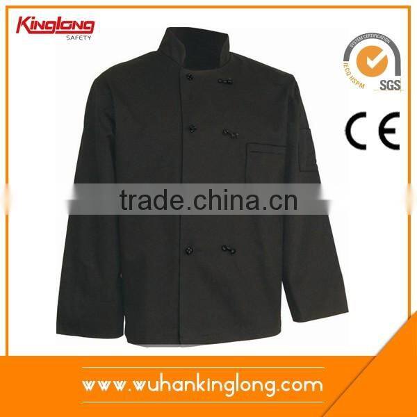 high quality cotton Stand collar Double-breasted sushi chef uniforms