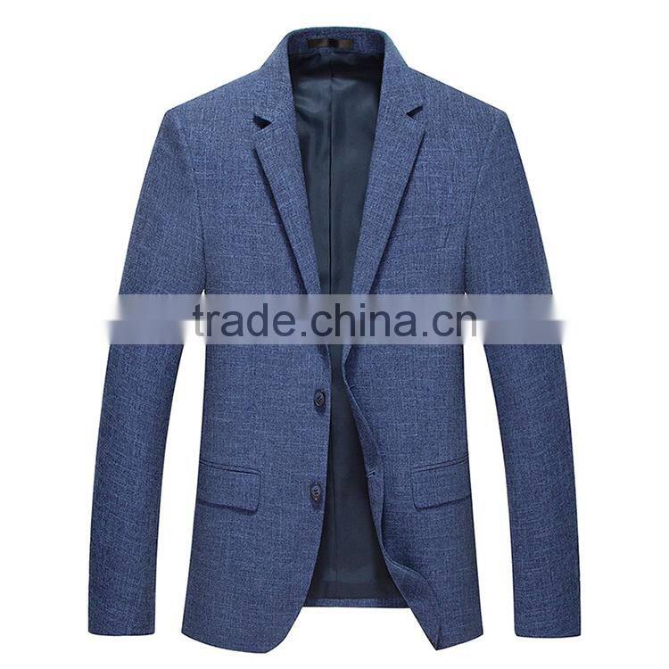 Wholesale Men Fashion Business Suit Jacket Blazer With Interior Pocket
