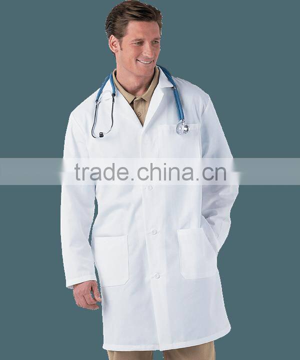 2016 Wholesale New Style Hospital Uniforms Lab Coat for Doctors