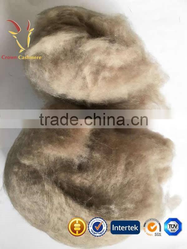 Pure Combed Yarn Dehaired Cashmere Fiber Inner Mongolian