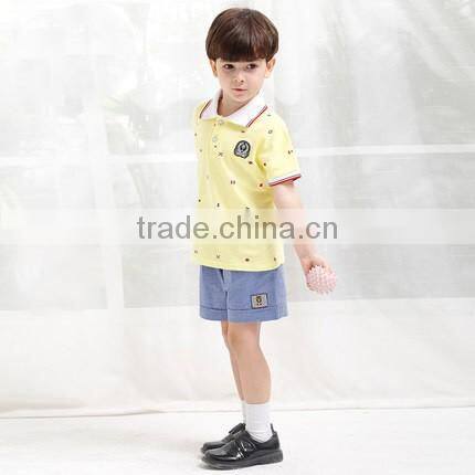 custom primary school uniform polo shirts design sports pique polo shirt
